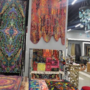 فرش ماشینی ابریشمی لیکوییدی